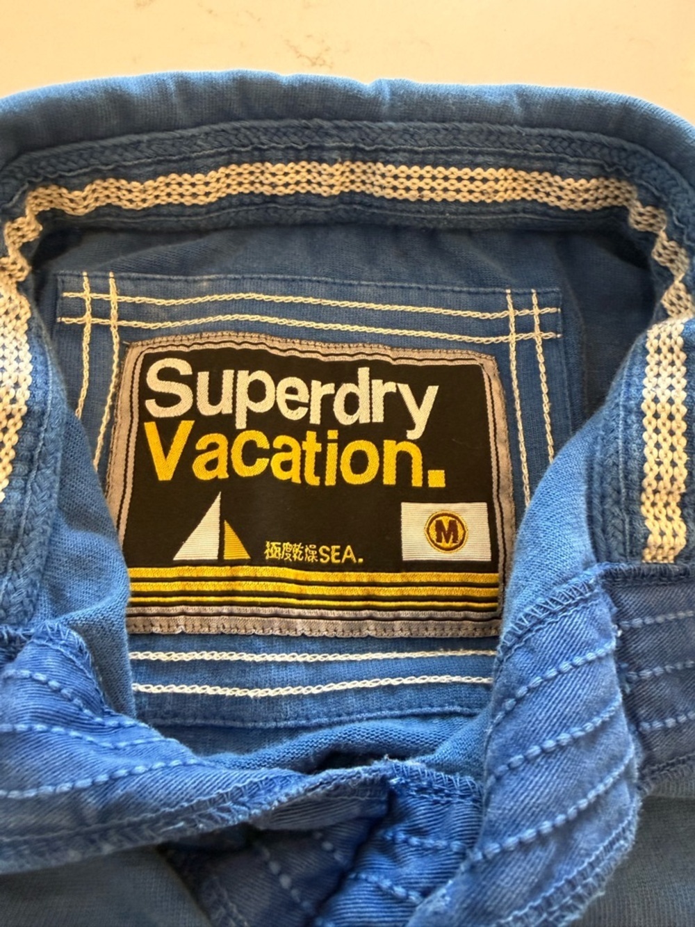 Superdry Vacation Men’s Jeans Pulliver Long Sleeve Jersey